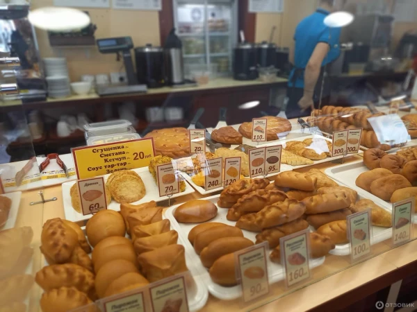 Выпечка на любой вкус и кошелек.