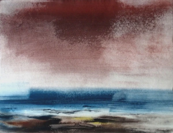 Акварель кисти художника Яниса Спалвиньша