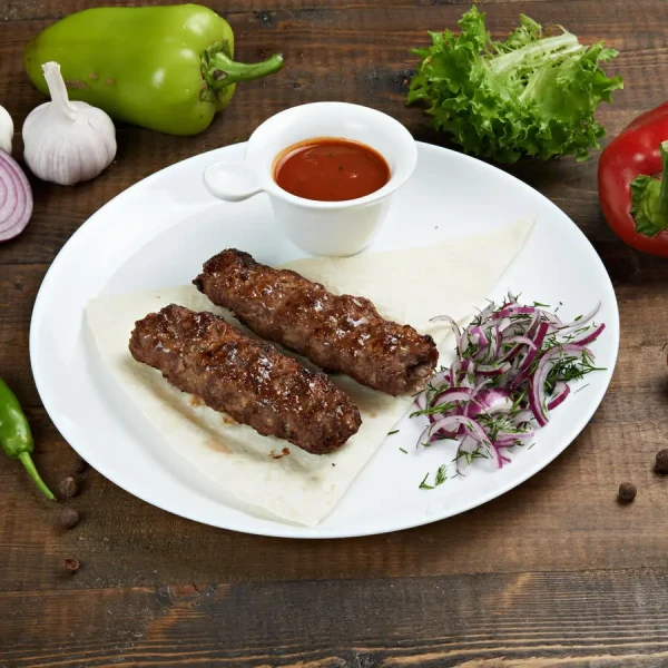 Nothing Complicated: Cooking Kebab with Cheese and Aromatic Spices