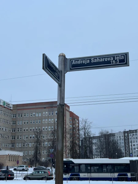 Sakharov and Eisenstein no longer live here? Riga wants to rename streets again