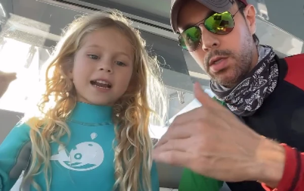 Kurnikova and Iglesias' Daughter is Growing Up to be a Real Beauty