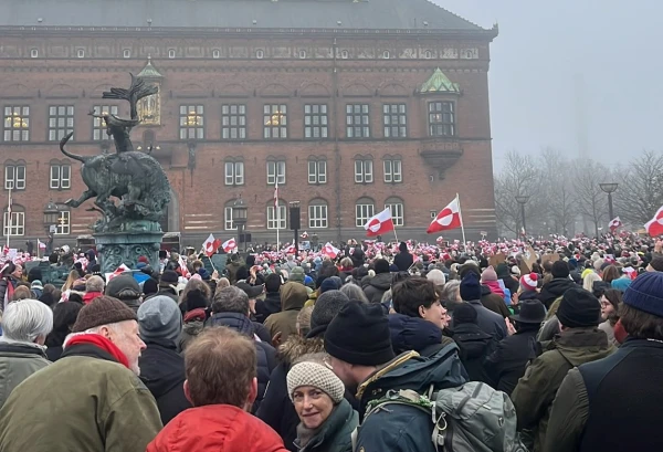 Thousands in Denmark Protest Against Trump