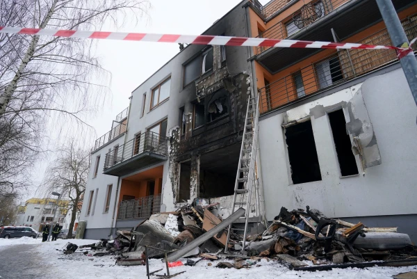 Operation of the fire-damaged house in Krustkalns is prohibited