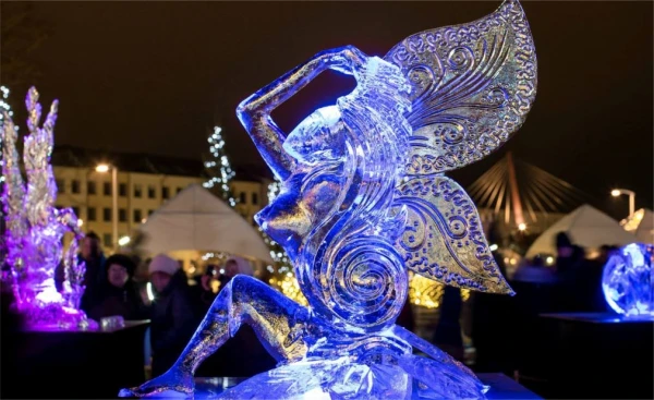 The 27th International Ice Sculpture Festival in Jelgava Will Take Place in February