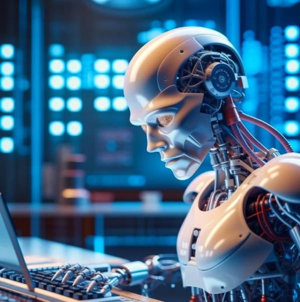 Musk in Davos Predicts a Future Dominated by Robots