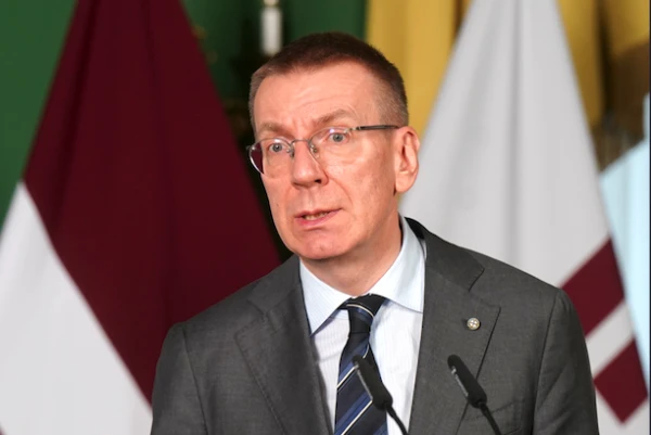 Whose Greenland? Rinkēvičs Returned from Switzerland and Delivered a Speech