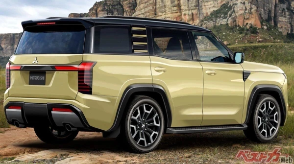 The 2026 Pajero will remind of the outlines of its ancestor in the service of Japanese militarists