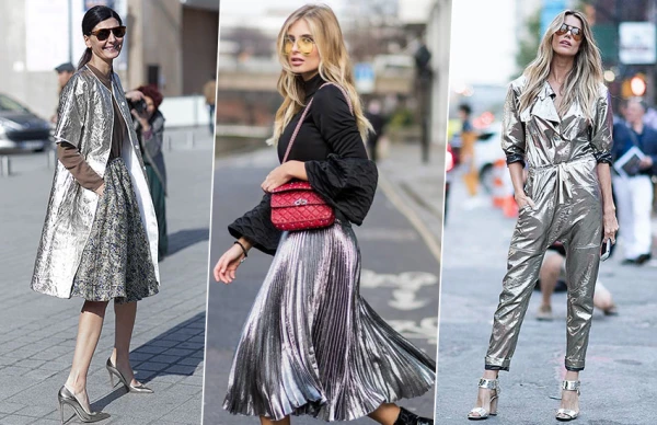 How to Incorporate Metallics into Everyday Outfits: Ideas from Street Style Stars