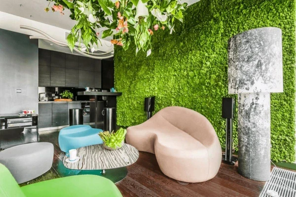 Interior with a Twist: Biophilic Decor That Doesn’t Need Watering