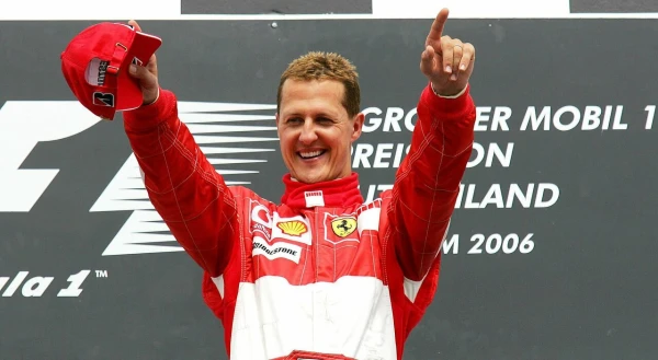 Michael Schumacher is able to start moving in a wheelchair