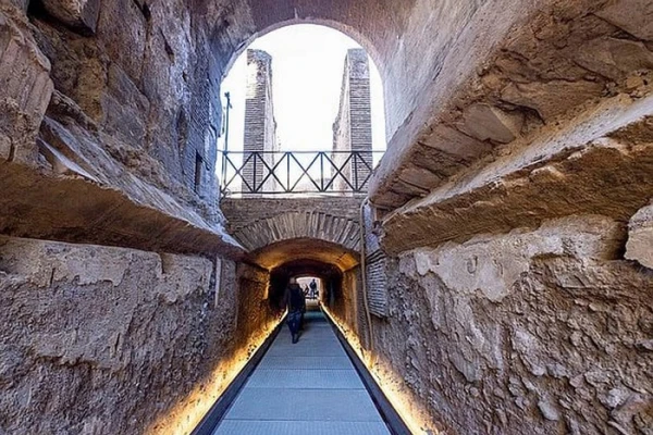 The Secret Tunnel of the Emperors Leading to the Colosseum Arena is Now Open to the Public