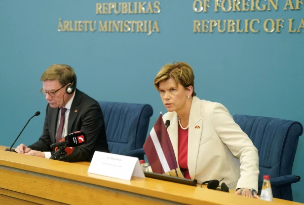 Threatening Russia Unites Leadership of Latvia and Germany