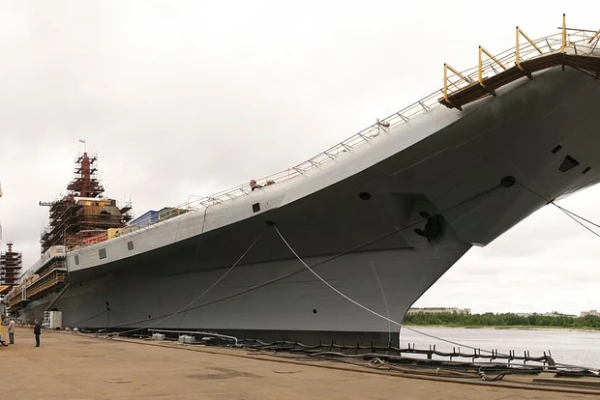 In the US, the Russian 'Admiral Gorshkov' was dubbed a naphthalene ball