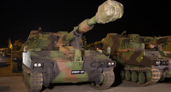 In Estonia, local residents are compensated for noise from the military training ground