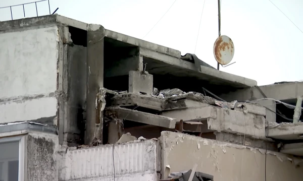 The blown-up house, where two people died, has been declared habitable – of course, after repairs