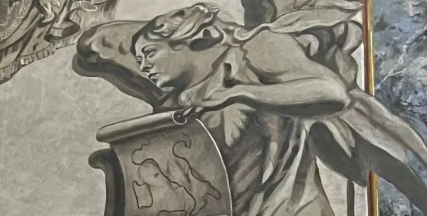 The fresco of an angel with the face of Giorgia Meloni has been restored in a Roman basilica: the restorer justified himself