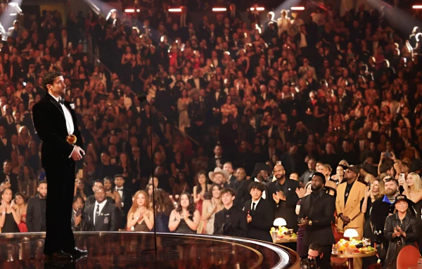 The Grammy's top award was presented to an album in Spanish for the first time