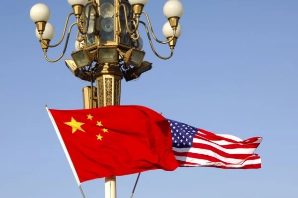 China Protests Against the U.S.