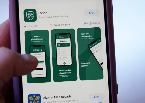 A new mobile application of the municipal police has been launched in Riga