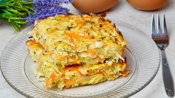 Crispy Cabbage Casserole Without Cheese — A Simple Childhood Recipe