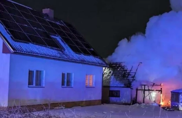 Monkeys. No One Else. Waiting for Firefighters in Salaspils, People Were Upset by the Police's Behavior