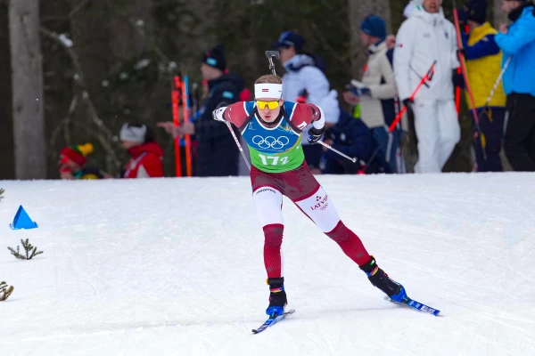 Latvian Biathletes Finished 12th at the Olympic Games