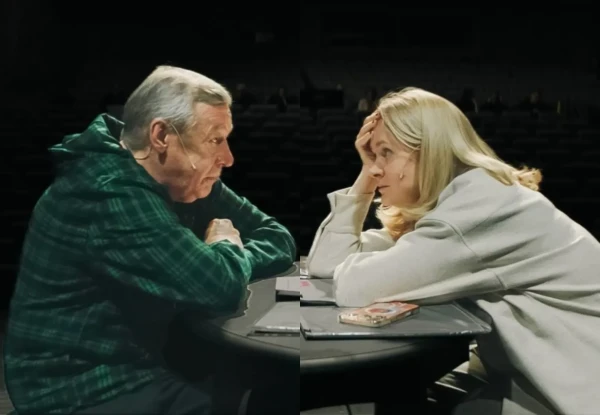 After Release: Efremov Rehearses a Duo Performance with Anna Mikhalkova