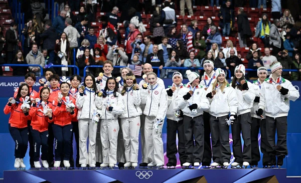 Figure skaters sustained skate damage after the awards ceremony. The Japanese team did not limit themselves to words and filed an official complaint