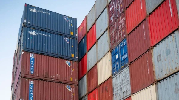 The cost of imports to Latvia from Russia and Belarus decreased threefold