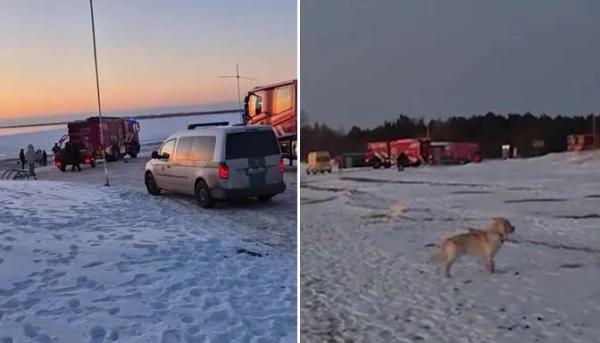 Desperate cries of the boy were heard by dozens… Liepaja was shaken by a dramatic incident on the ice