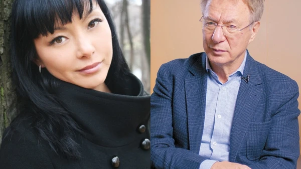 Красавица Алия родила ему двух дочек.