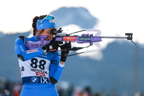 The Italian biathlete caught doping has been forgiven and allowed to participate in the Olympic Games