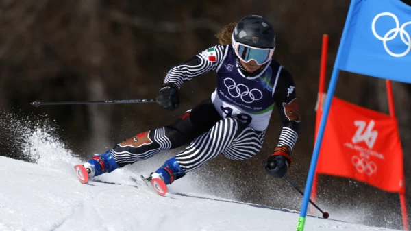 For the first time in history, a mother and son competed at the same Winter Olympics