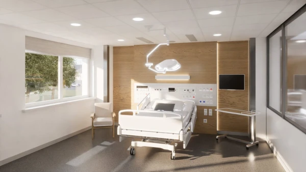 В таких палатах после реконструкции будут лечиться в Латвийском онкоцентре.