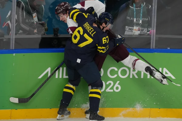 The Latvia National Team Loses to Sweden and Exits the 2026 Olympics