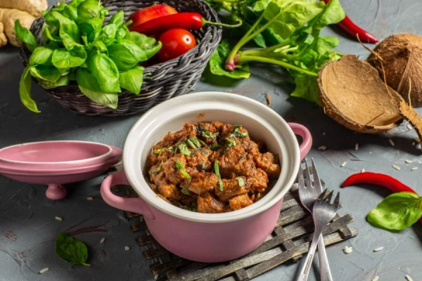 Thabo: Pork in Coconut Milk with Fluffy Rice