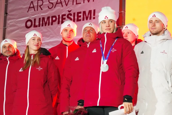 How much did the Milan medals cost Latvia?