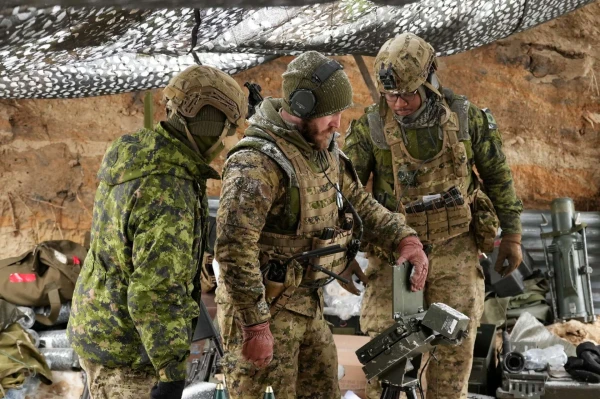 How Does Latvian Winter Differ from Canadian? Allied Artillerymen Hone Their Skills at the Base in Adazi