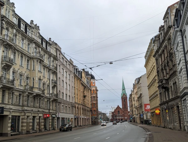 Don't go there: Riga authorities warned residents about the danger of being on the city's streets