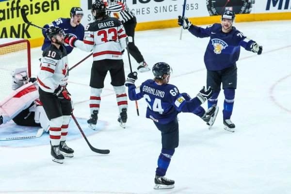 The Finnish national team defeated the Slovak team, winning the bronze medal in the Olympic hockey tournament