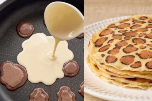 How to Make Trendy Leopard Pancakes?