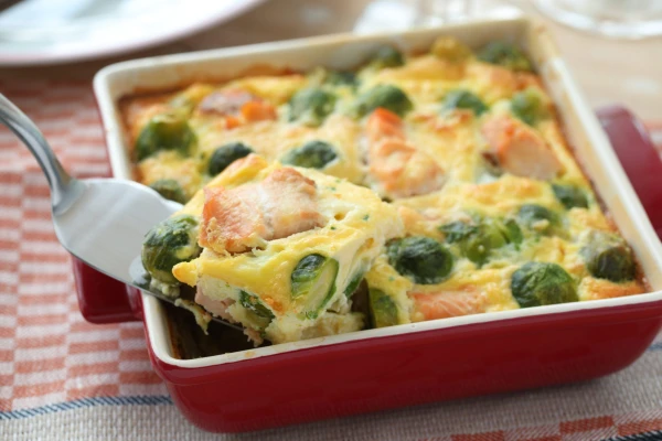 Casserole with Red Fish and Broccoli: Delicious and Healthy Recipe