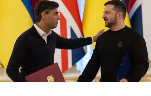Former UK Prime Minister Sunak Becomes Advisor to Zelensky