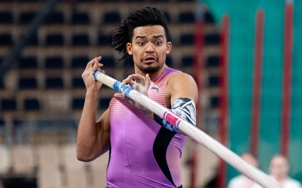 Emmanouil Karalis achieved the second-best result in pole vaulting in the history of athletics