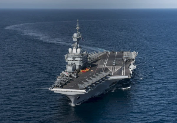 France urgently dispatched an aircraft carrier from the Baltic Sea towards the Middle East