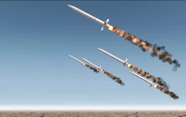 Iran has launched its latest super-heavy rocket towards US bases in the Middle East