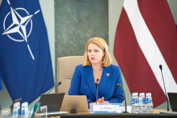 Where did Evika Silina rush: a year since the government restart