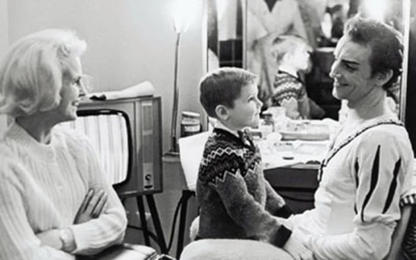 Счастливая семья – Маргарита, Марис и маленький Андрис.