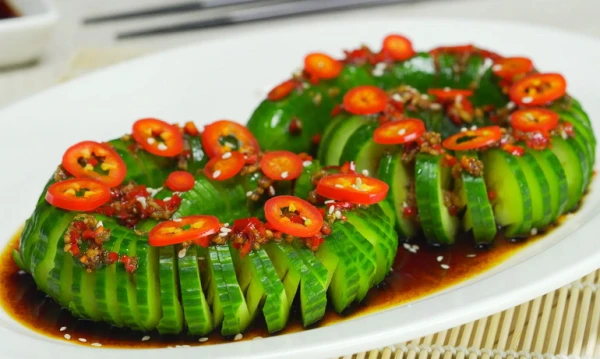 Cucumbers with Character: Recipe for Salad with Asian Dressing