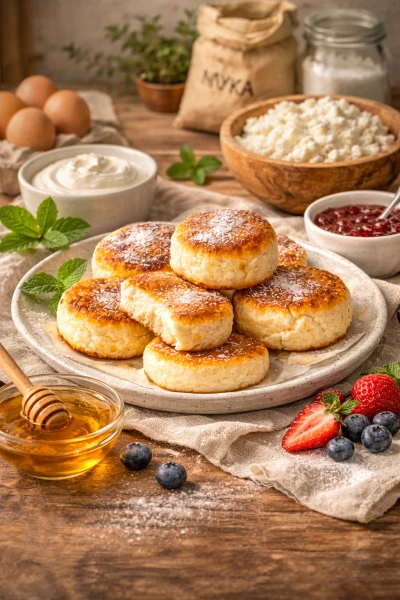 Tender on the inside and golden on the outside: how to make perfect cheese pancakes